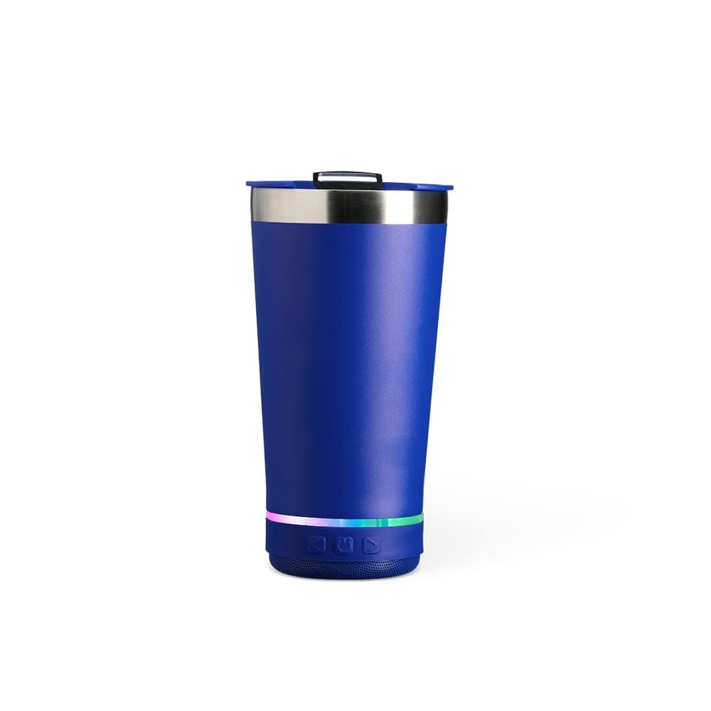 COPO TÉRMICO 400ML COM CAIXA DE SOM