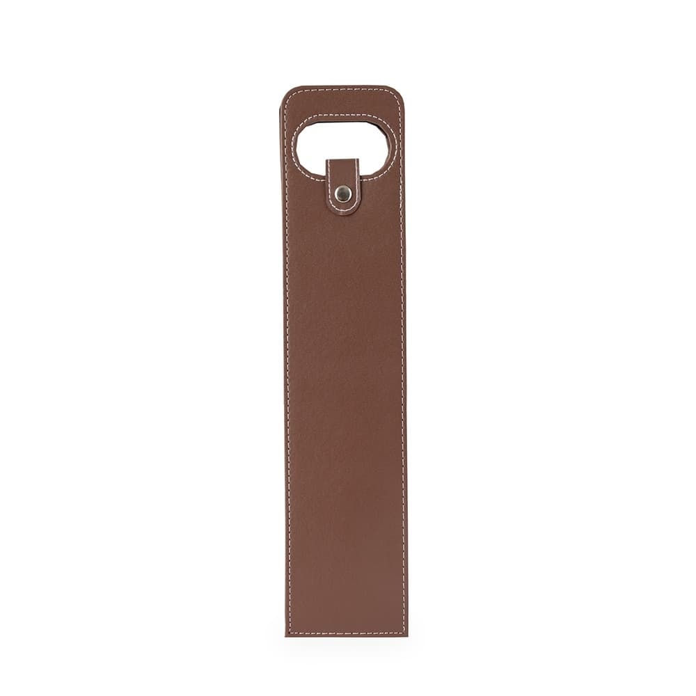 PORTA-VINHO COURO SINTÉTICO
